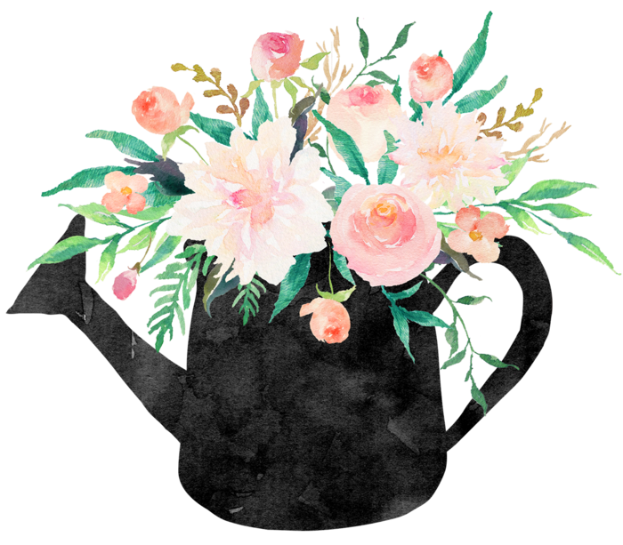 中国风国画水墨花卉素材