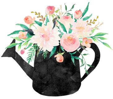 中国风国画水墨花卉素材