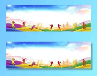 运动会展板背景