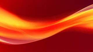 红色大气年会科技背景