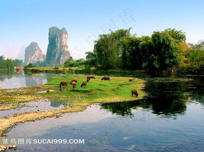 桂林山水风景摄影图片