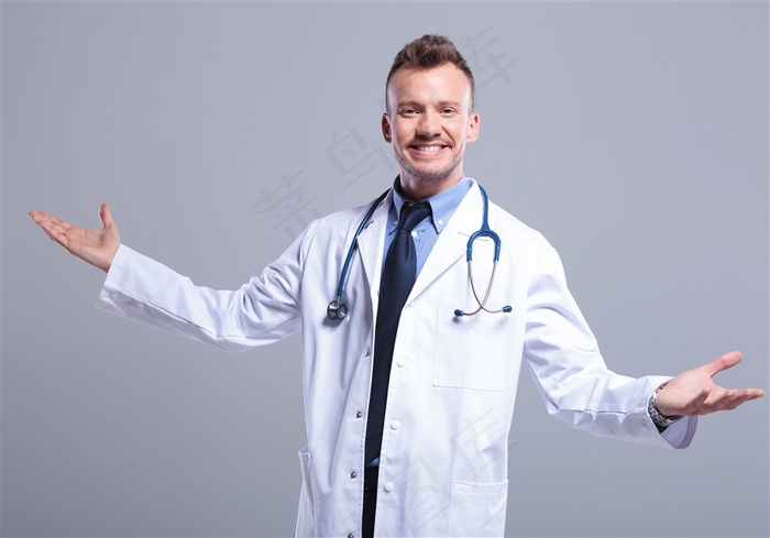 医疗护理系列之充满自信的男医生