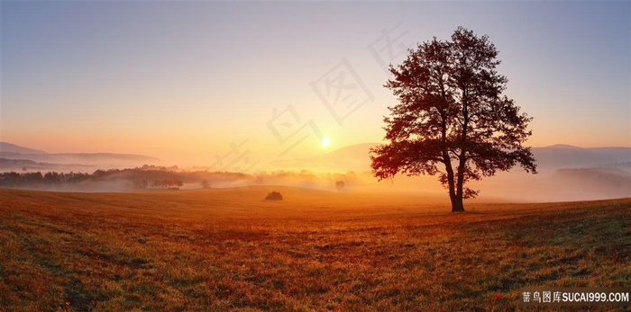 唯美夕阳晚霞风景