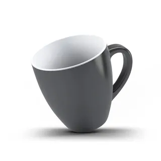 倾斜黑色杯子vi样机系列