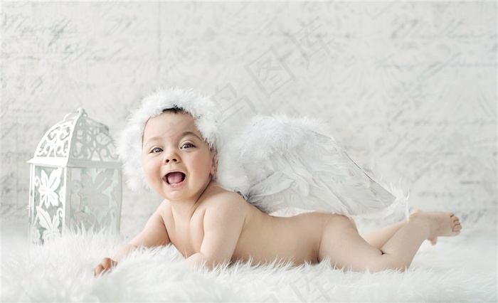 可爱婴儿艺术照