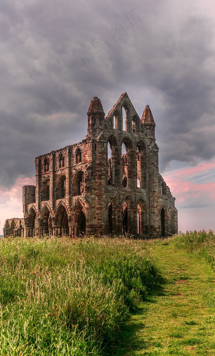 英国惠特比修道院图片