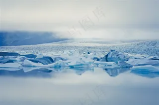 冰川自然景观图片