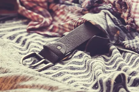 棉麻制品特写素材图片