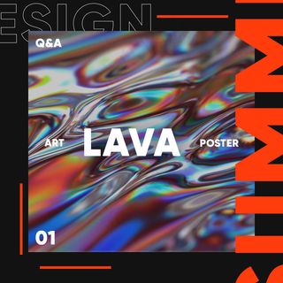 超酷创意抽象色彩渐变背景