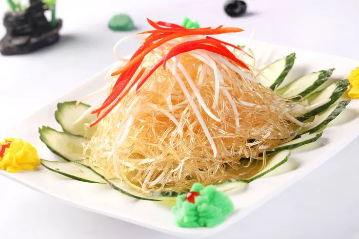 银芽拌鱼翅 (1)