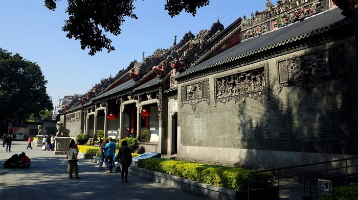 广东广州陈家祠风景摄影