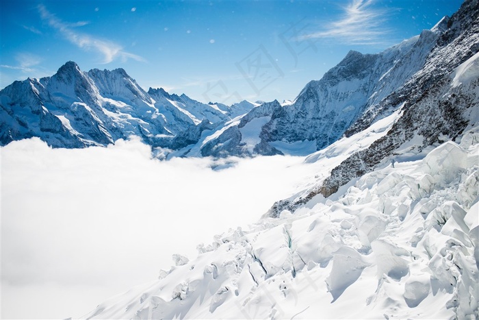 雪山风景图片