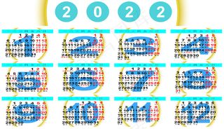 2022日历