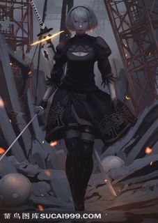 日本科幻女生动漫图片