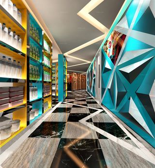 现代风装修效果图酒店图片