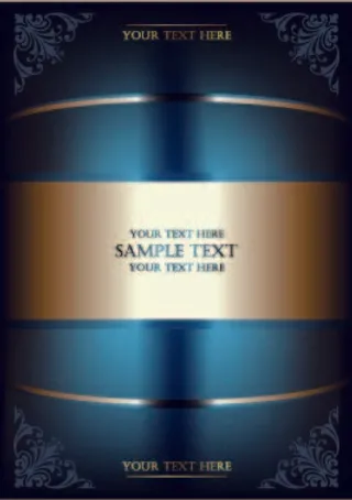 免抠华丽花纹标签