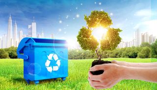 高清创意绿色环保背景图片公益海报展板宣传PSD分层平面设计素材