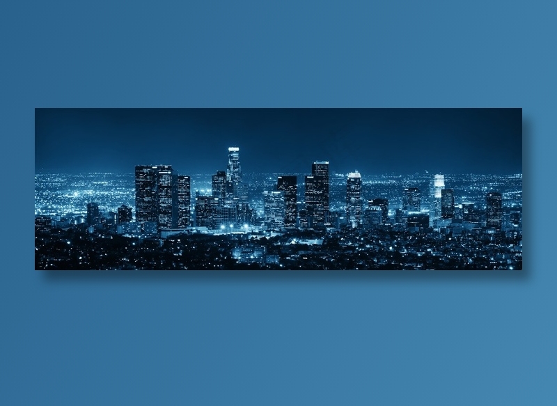 美丽的城市全景照片高清大图