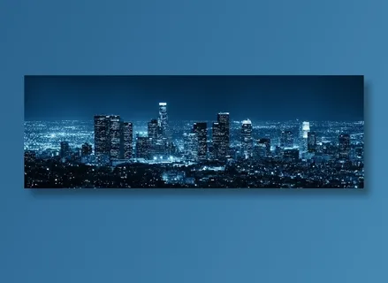 美丽的城市全景照片高清大图