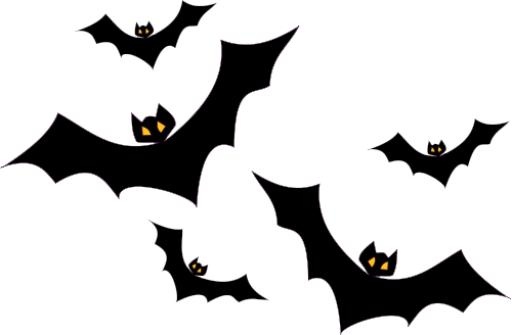蝙蝠 PNG(500x328)