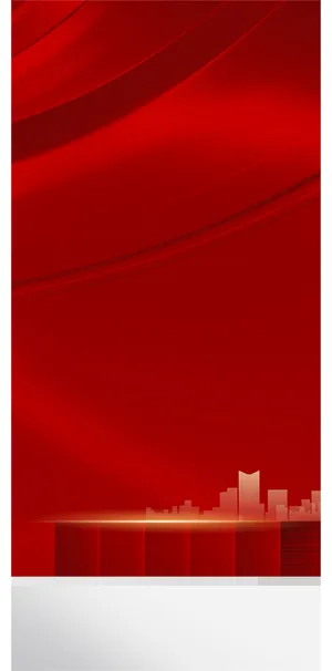 红色庄严海报背景