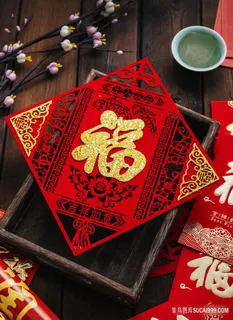 金色福字摄影图片 金色福字摄影图片