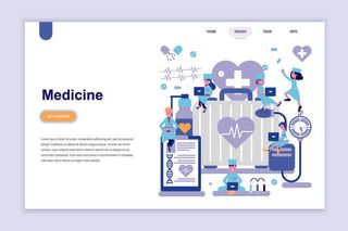 2.5D扁平化卡通商务办公科技感UI网页banner设计AI矢量EPS素材