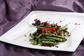 CXC02539榄菜肉松炒酿四季豆48例