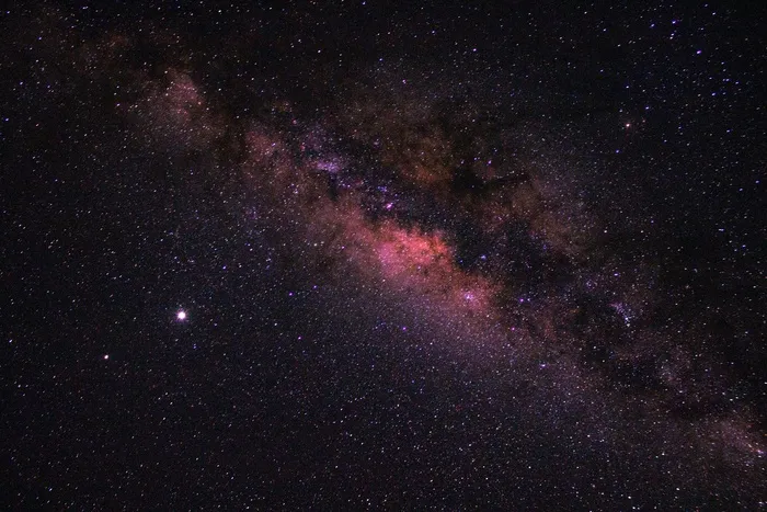 黑色星空摄影素材