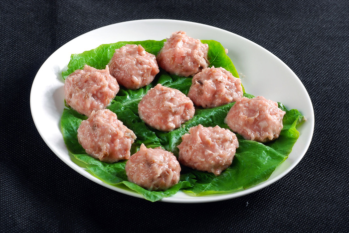 美食松茸肉丸