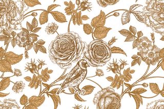 花卉唯美手绘花朵面料纹理手机壳布料面料印花服装矢量图案素材