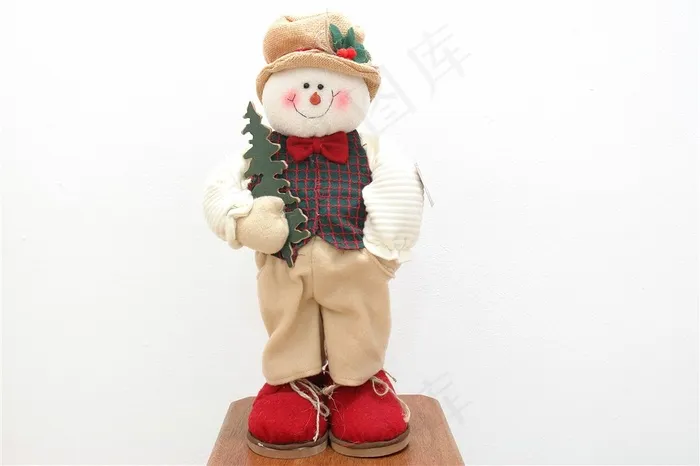 雪人在圣诞节的时候