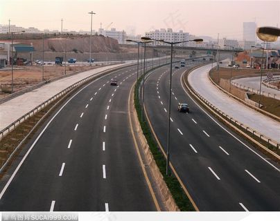 深圳城市风光-宽阔的公路