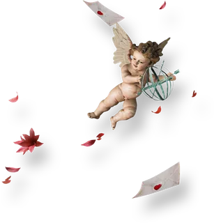 欧式古典丘比特情人节