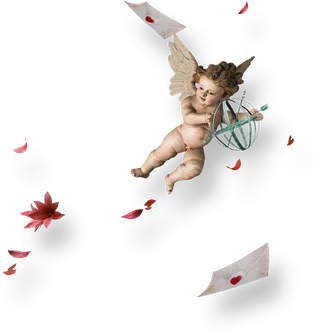 欧式古典丘比特情人节