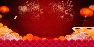 中国风传统水墨古风古典展板边框工笔画PS海报背景平面设计素材