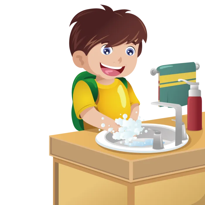 洗手台卡通