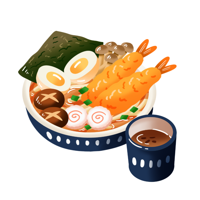 拉面免抠素材