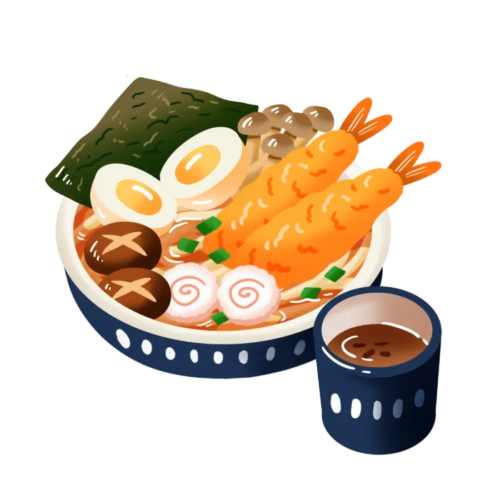拉面免抠素材