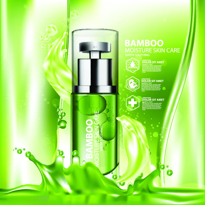 设计广告化妆品素材