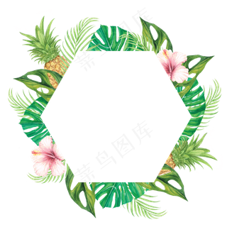 手绘插画-花边5