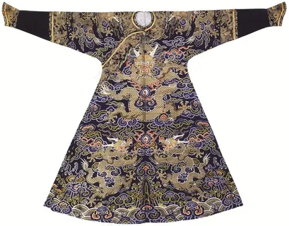服装样式龙袍特写图片素材 服装样式龙袍特写图片素材