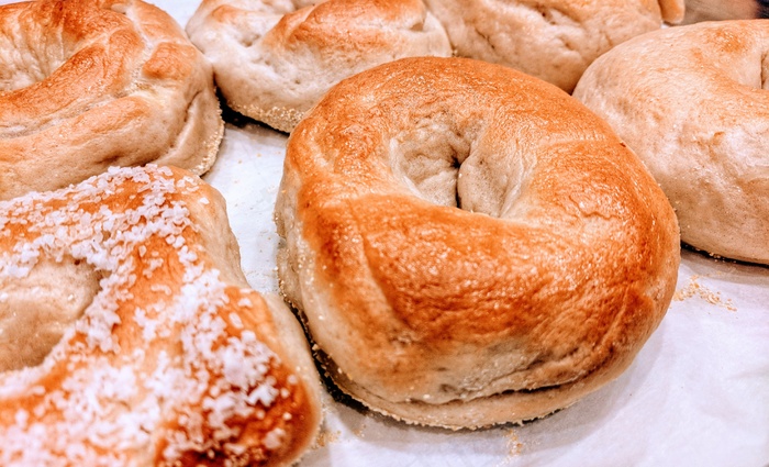 美味面包圈图片