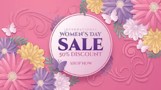 三八妇女节女神节背景