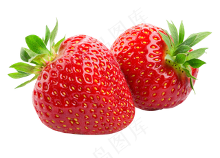 水果草莓免扣png素材