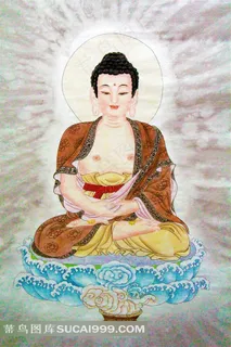 如来佛造像设计素材