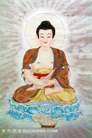 如来佛造像设计素材