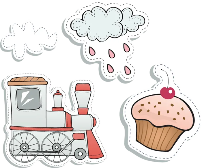 小火车下雨卡通