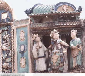 陈家祠陶塑-严肃的官员