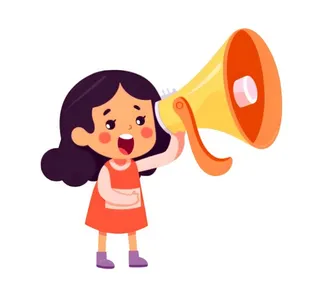 拿着喇叭吆喝的人免抠